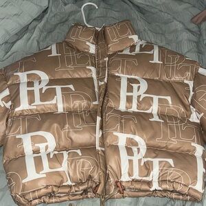PLT: stone crop top puffer jacket